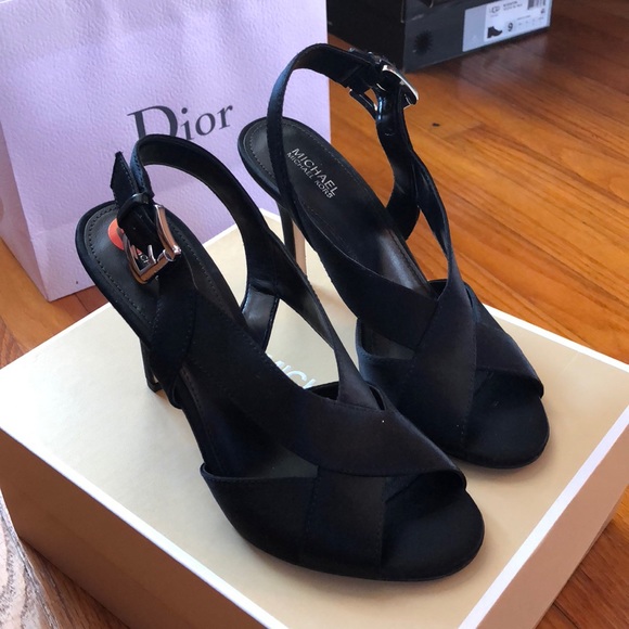 🆕 Michael Kors black heels 👠 - Picture 1 of 6